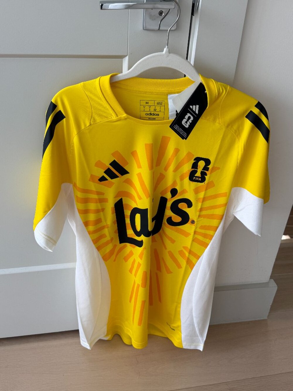 Adidas x Lay's FIFA World Cup 26 Jersey Yellow NWT Size M Limited Edition Soccer